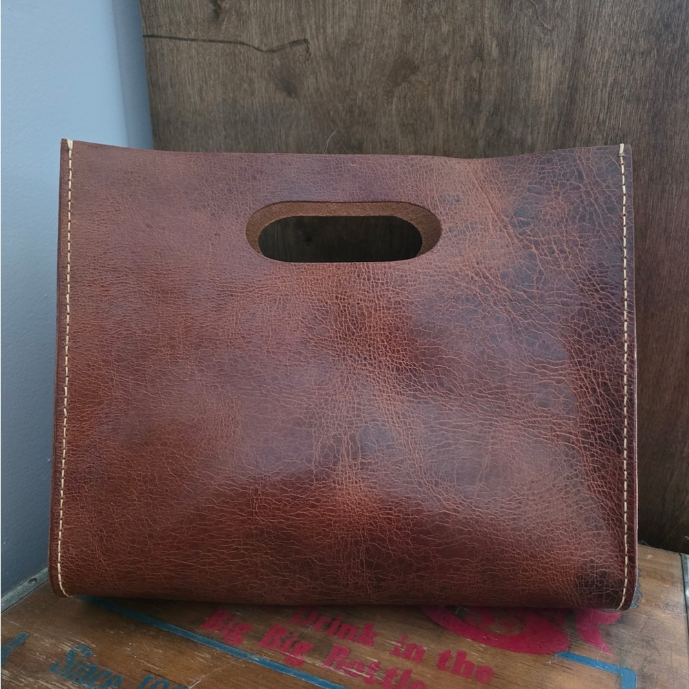 Hand crafted Water Buffalo Woman’s Tote